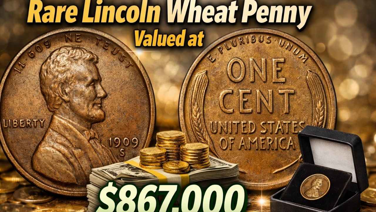 Rare Lincoln Wheat Penny Valued at $867,000: Collector’s Guide