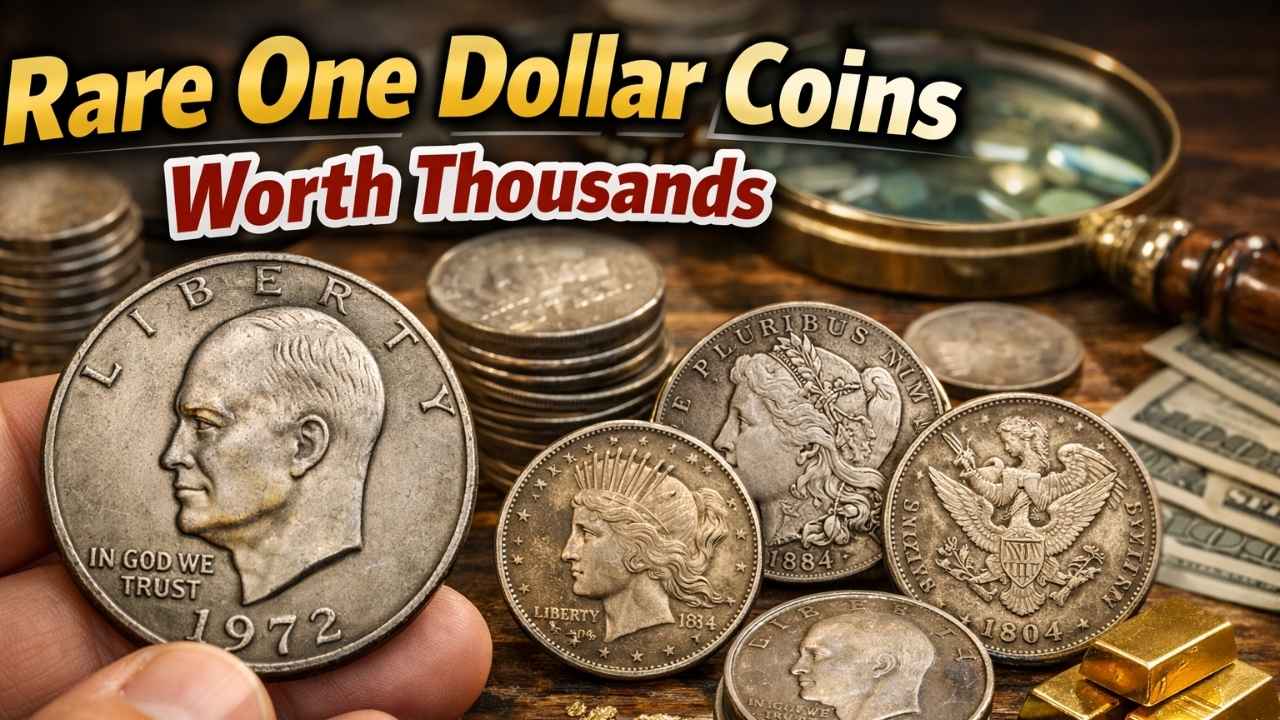 2 Rare One Dollar Coins Worth Thousands: Check Your Change Before You Spend