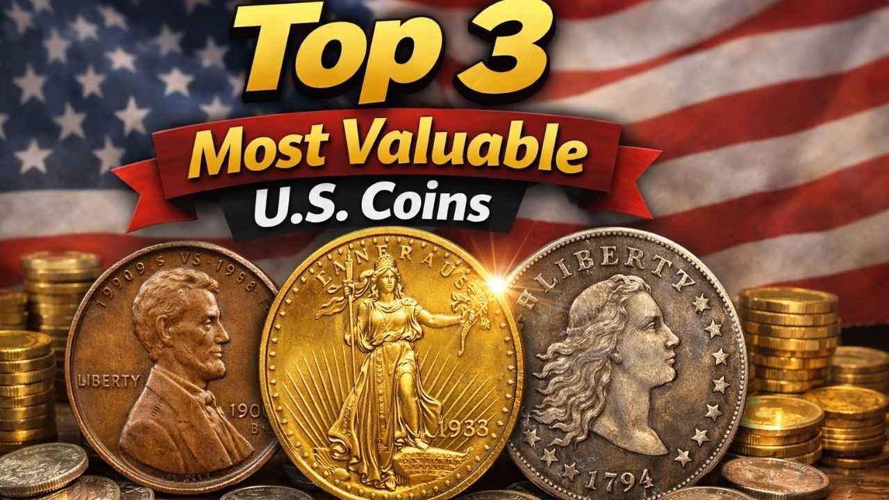 Top 3 Most Valuable U.S. Coins: Rare Treasures Worth Big Money