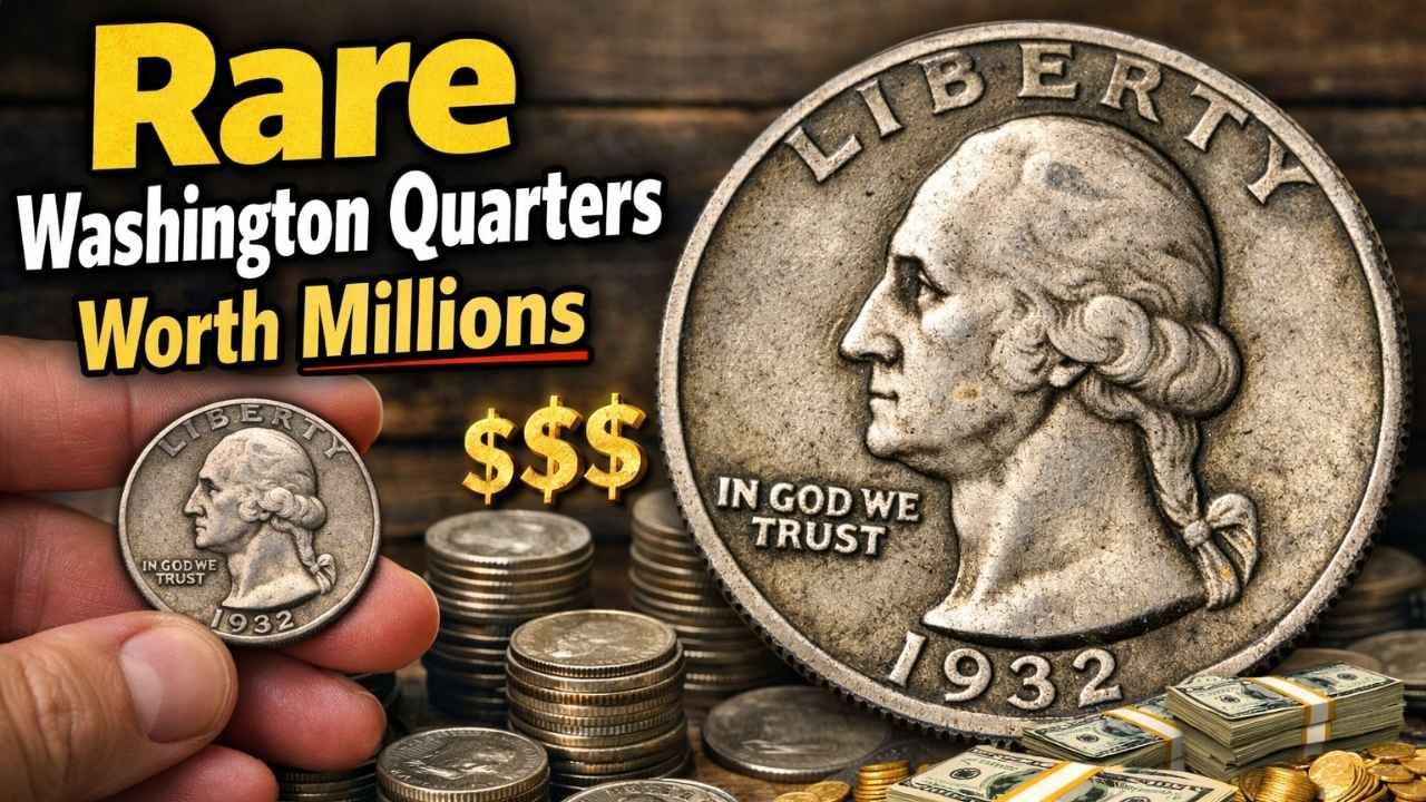 Rare Washington Quarters Worth Millions: Check Your Change Today