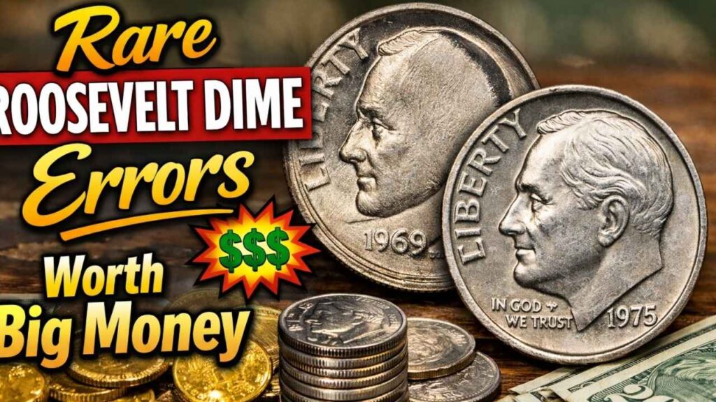 Top 5 Rare Roosevelt Dime Errors Worth Big Money in 2026 Collector’s Guide