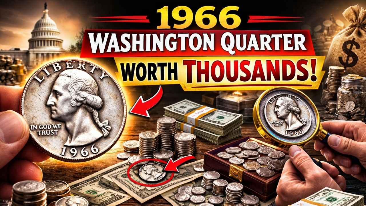 1966 Washington Quarter Worth Thousands: Rare Coins Every Collector Should Check
