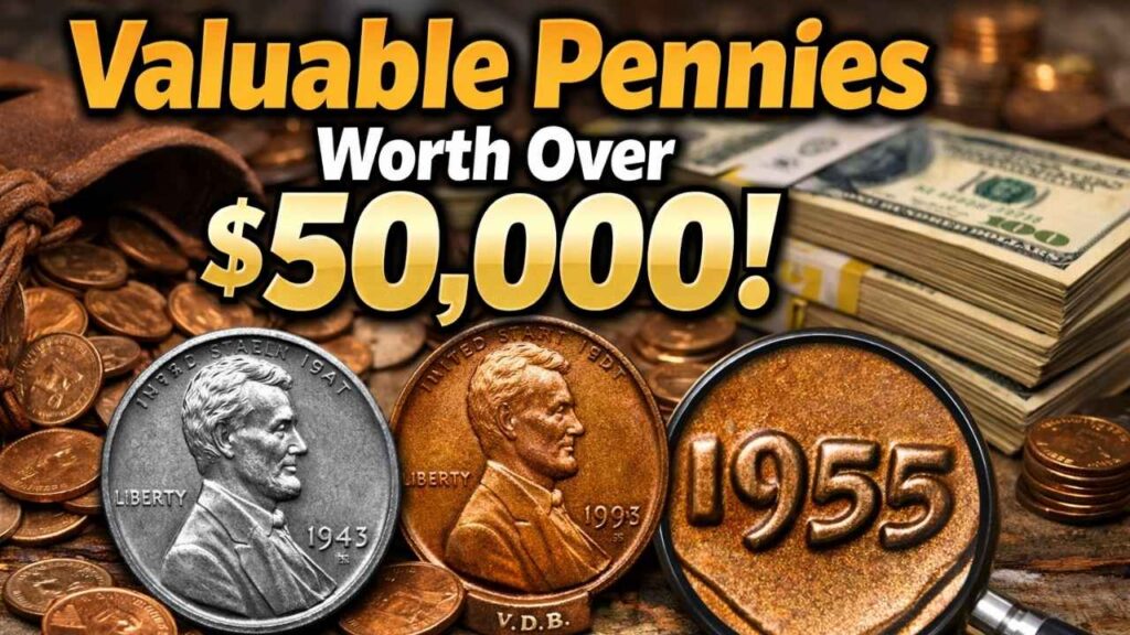 Top 10 Valuable Pennies Worth Over $50,000 in 2026: Rare Coin Collector’s Guide
