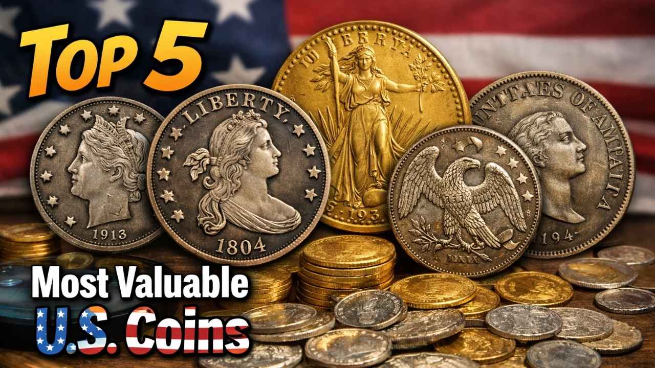 Top 5 Most Valuable U.S. Coins: Rare Pennies and Nickels Worth a Fortune