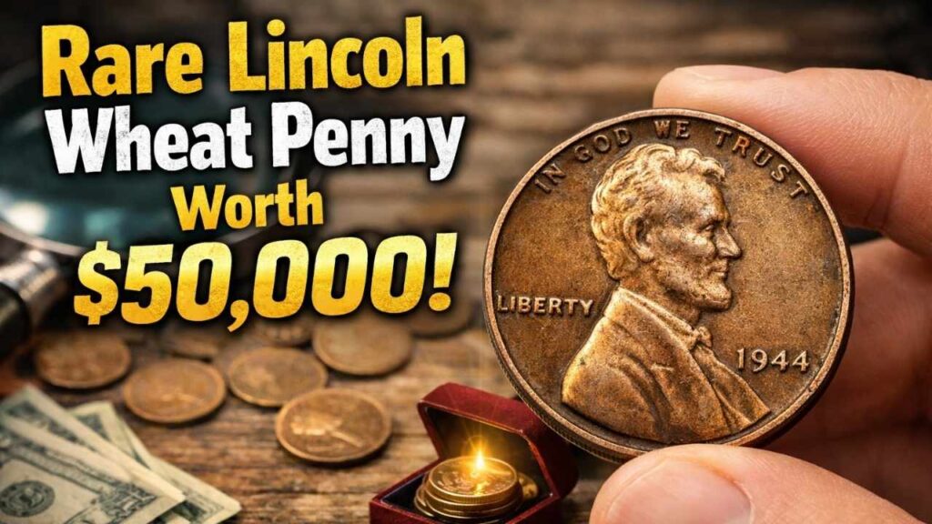 Rare Lincoln Wheat Penny Worth $50,000 Found in Pocket Change